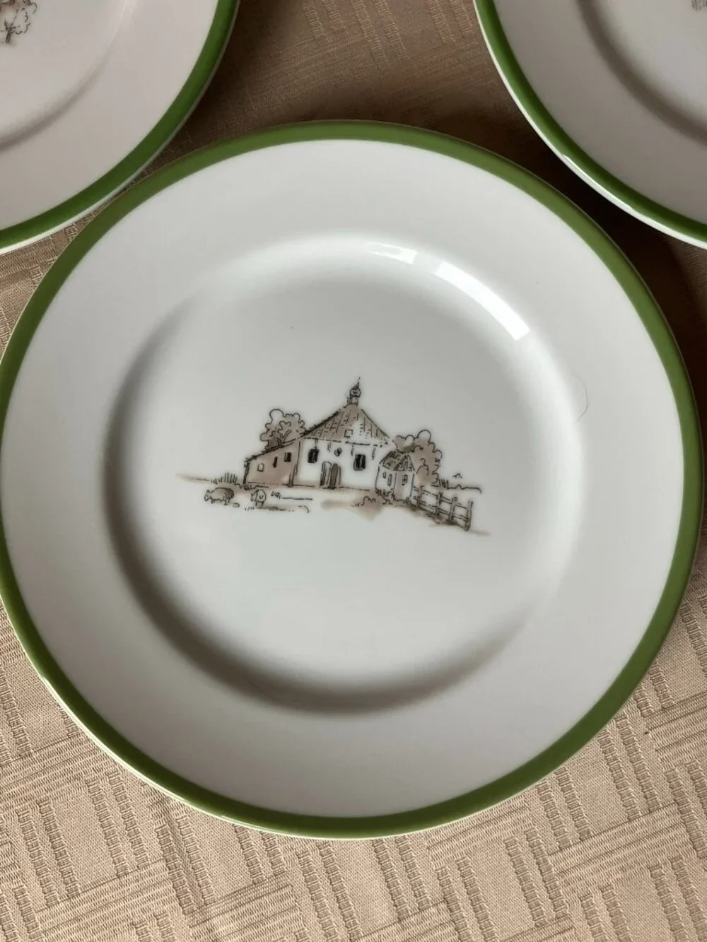 Williams Sonoma Les Fermiers Set of 4 Plates 8